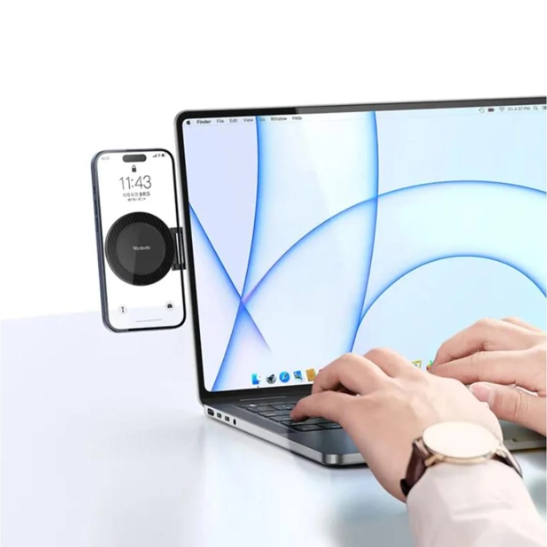 Mcdodo CM-5060 Magnetic Car Mount for Phone（Stick-on Version) Strong adhesion force, more stable and not easy to fall off Aluminum alloy structure design for more sturdy and reliable