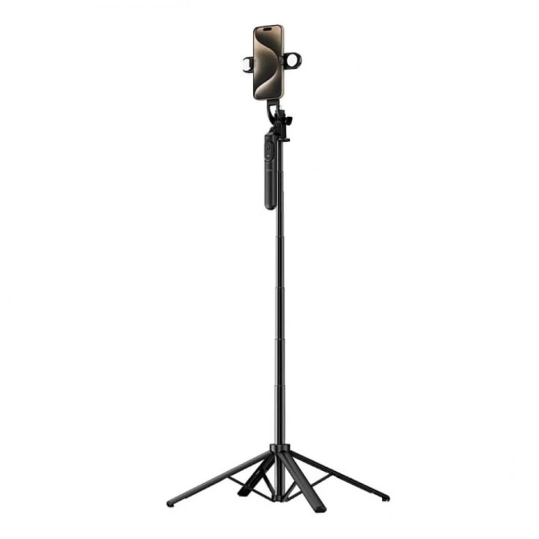 WiWU 360 Degree free Rotative Selfie Stick with Long Arm 180cm Selfie stick for picture Travel Stick SE012 - 18 Month Warranty
