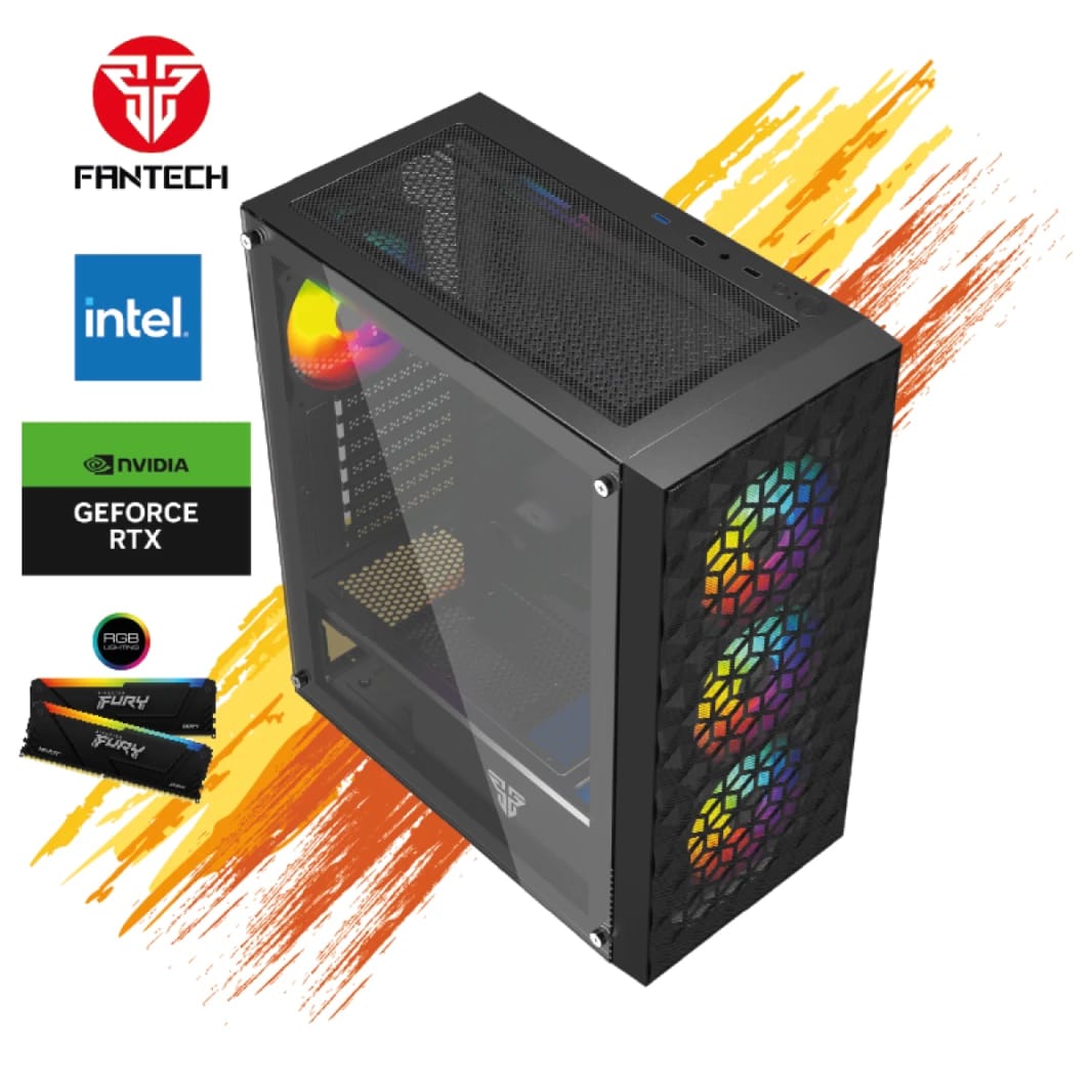 GTS 16 Gaming  Desktop |Intel® Core™  I5-14400F 10 Core , GeForce RTX 4060 TI 8GB GDDR6 , 16 DDR4 3600Mhz , 1TB NV3 SSD - 14th Generation