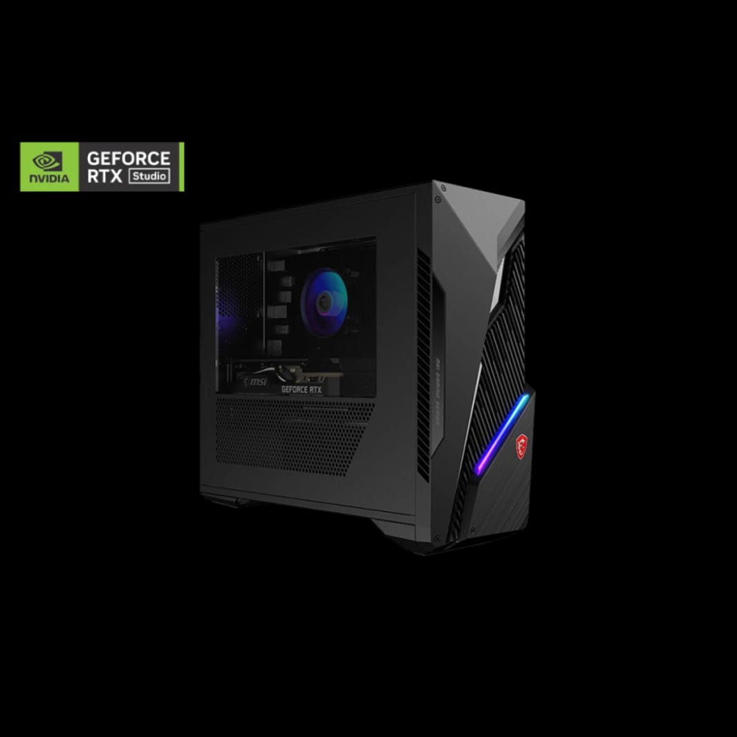 MSI MAG Infinite S3 Desktop Gaming Intel® Core™ i7-14700F Up to 5.4 GHz Processor 20-Cores Nvidia GeForce RTX™ 4060 Ti VENTUS 2X BLACK 8GB OC - 2 Years Warranty