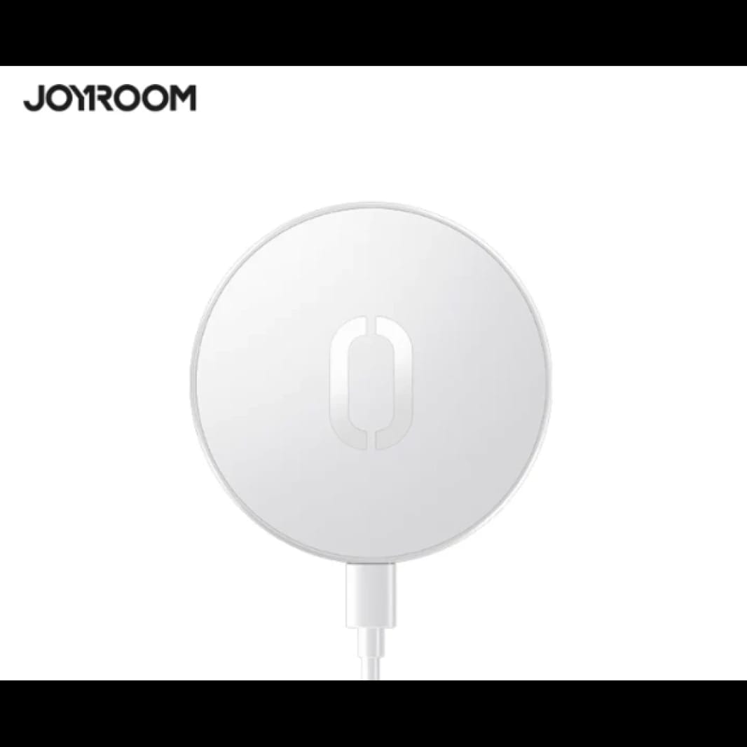 Joyroom JR-A28 15W ultra-thin magnetic wireless fast charger - White / 1 Year Warranty