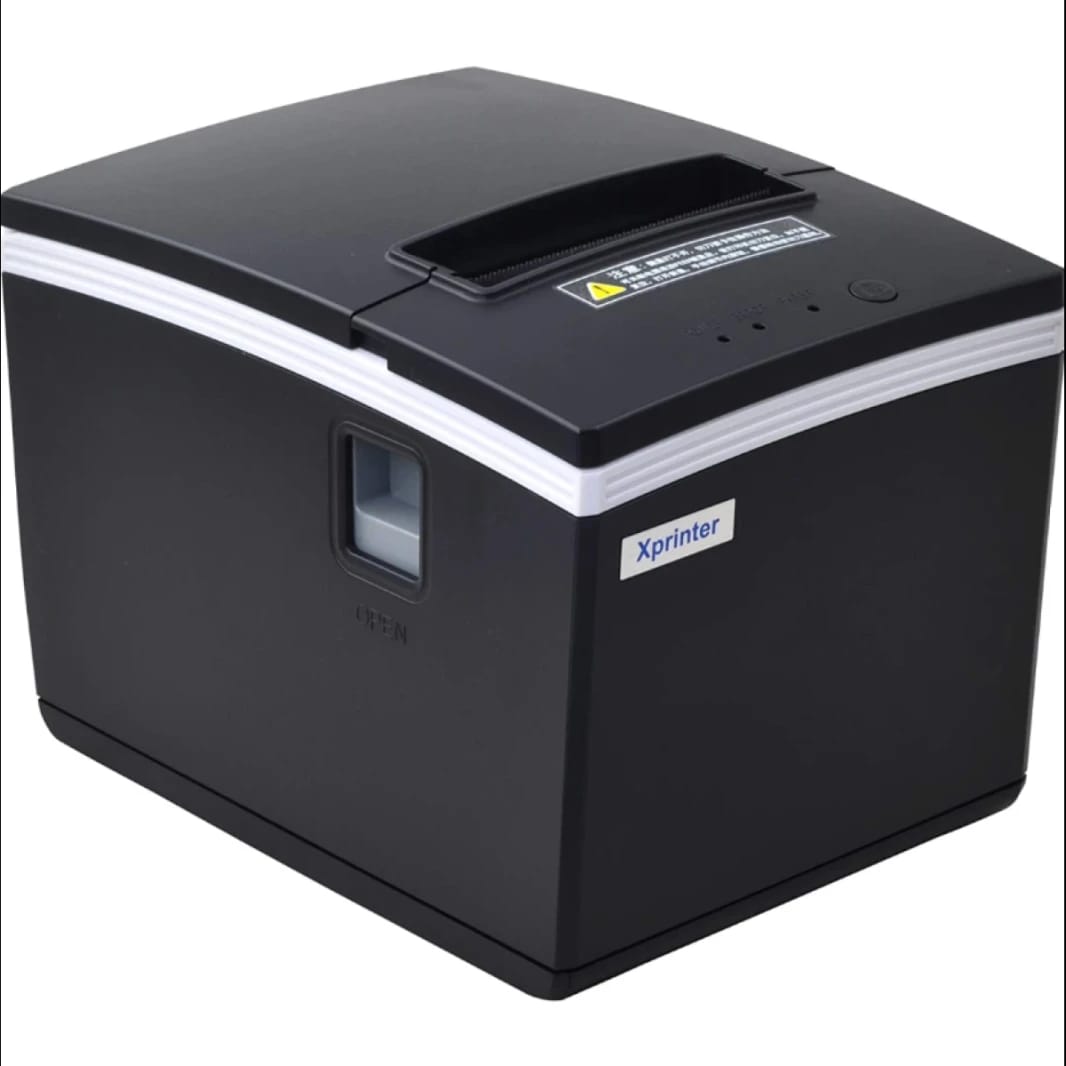 Xprinter XP-N260H 80mm High Speed Thermal Receipt Printer, Auto Cutter, Kitchen Receipt Printer, USB + Lan + Serial All-In-One Interface, 260mm/S For Speed