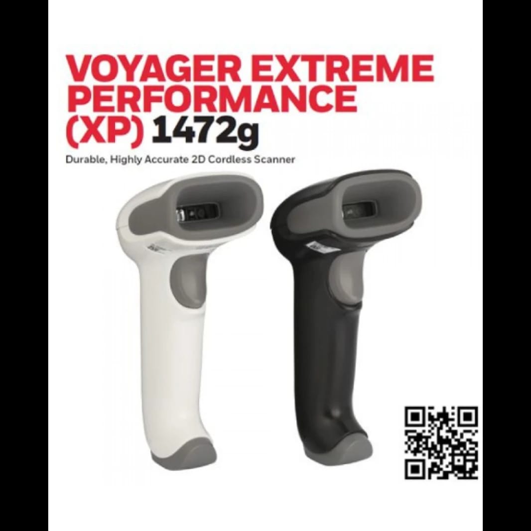 Honeywell Wireless USB Adaptor 2D & QR Gun Barcode Scanner Rechargeable Automatic Handheld - 1472G