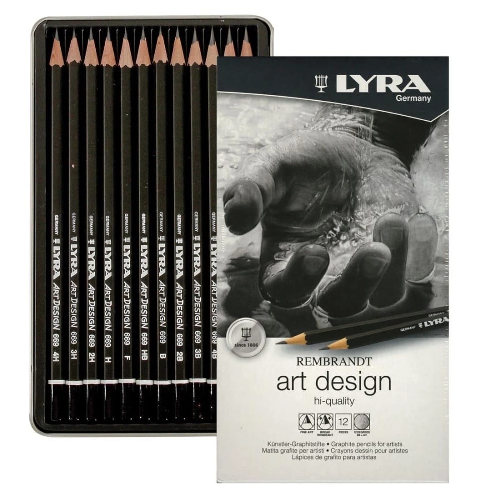 Rembrandt Art Design 12pcs | ليرا