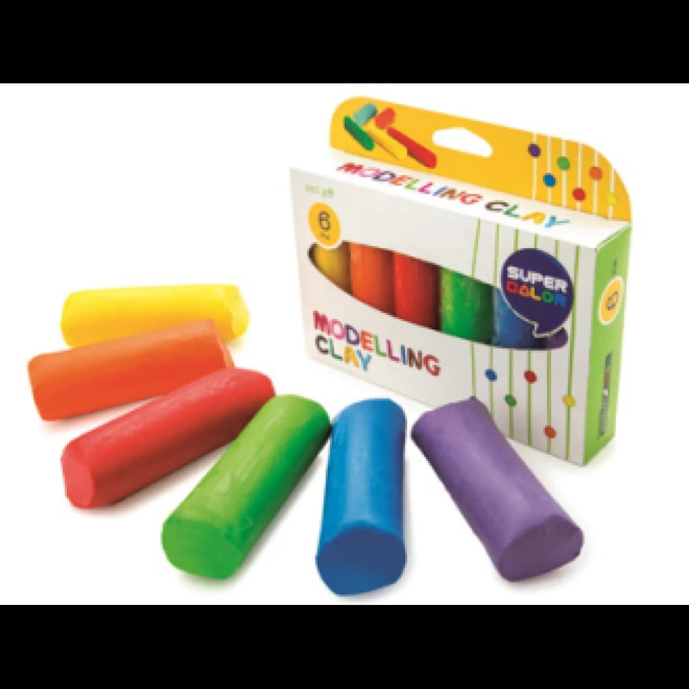 Modeling Clay set of 6 | super color