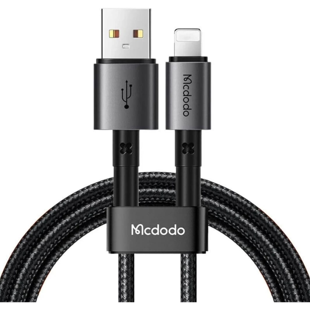 Mcdodo CA-3581 Charging & Data USB to Lightning Cable 1.8m 36W - Black