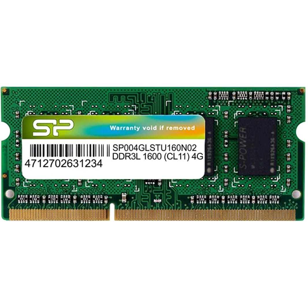 Silicon Power 4GB DDR3L Low Voltage SODIMM-1600 MHz For Laptop