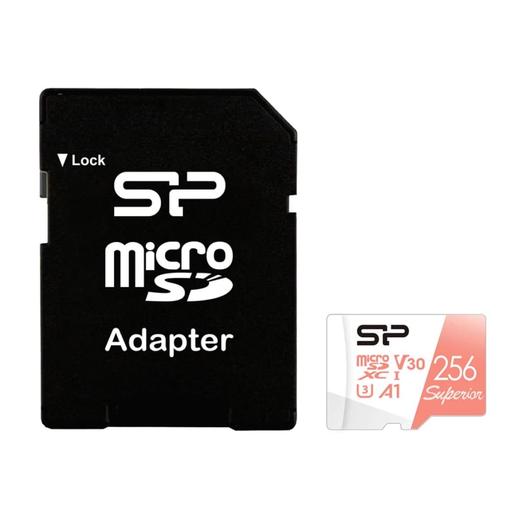 Silicon Power 512GB 4K Superior microSDXC A1 UHS-I Card