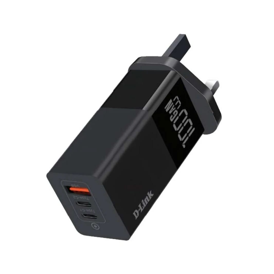 D-Link DPC-1003/B 100W Dual USB Wall Charger