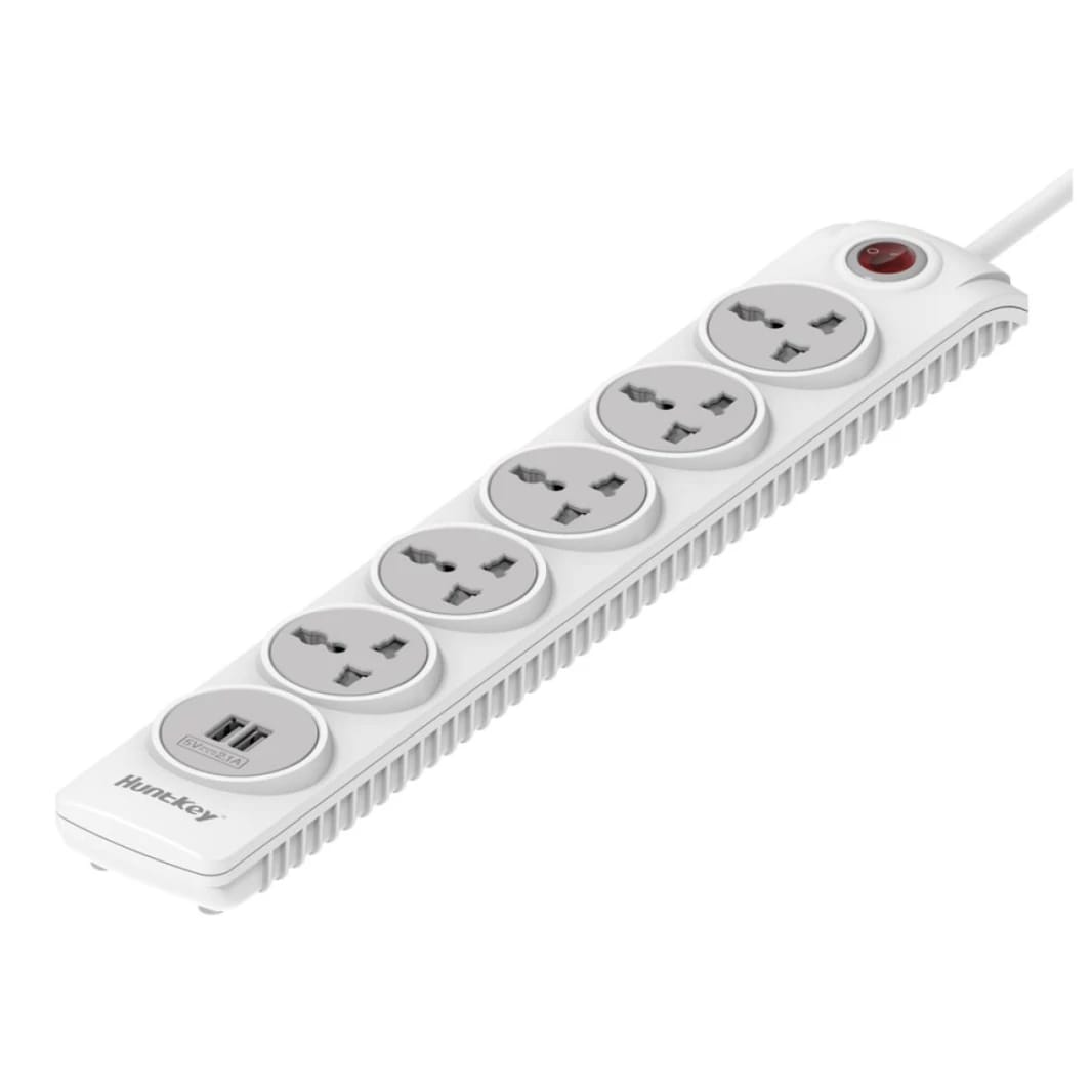 Huntkey SZN607 Power Strips, Universal Standard,
