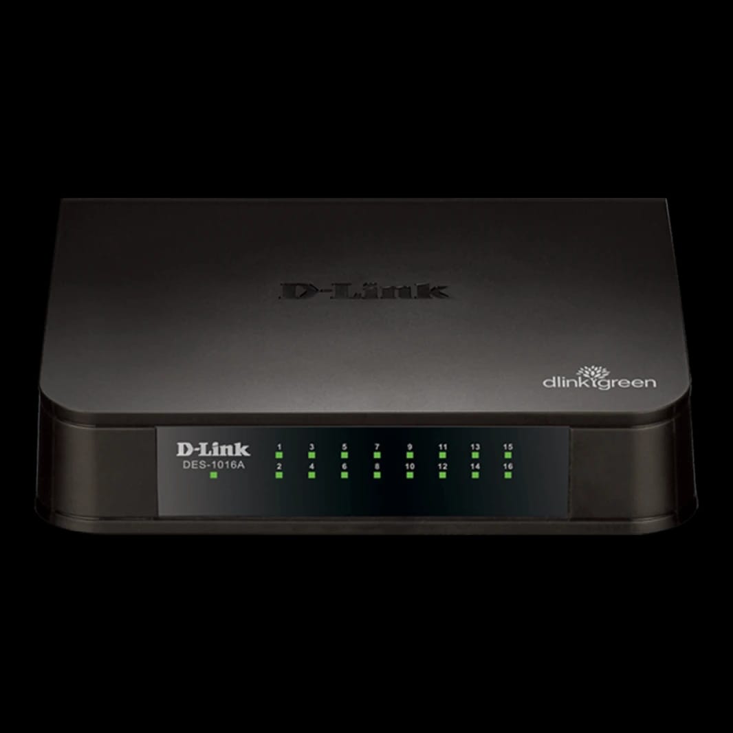 D-Link DES-1016A 16-port 10/100 Unmanaged Switch