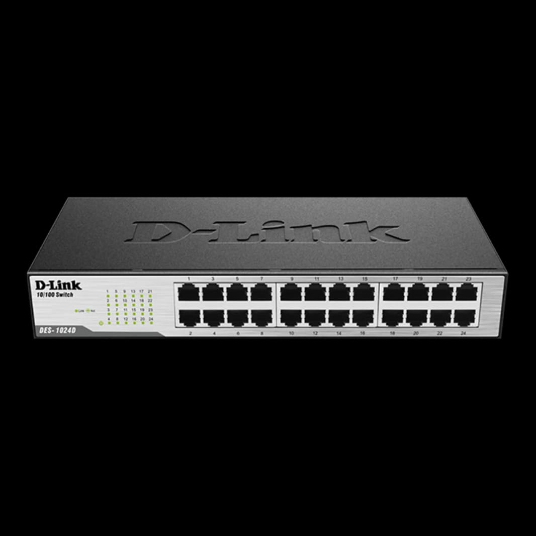 D-Link DES-1024D 24-Port Fast Ethernet Unmanaged Switch
