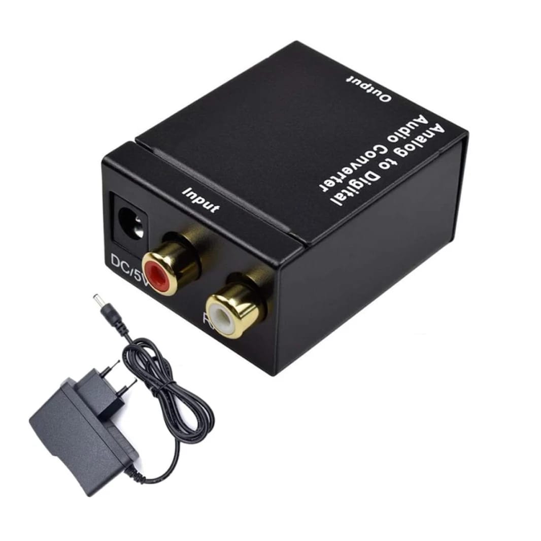 RCA-OPTI Analog to Digital Optical Audio Converter