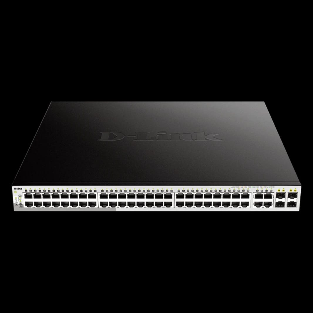 D-Link DGS-1210-52MPP Gigabit Smart Managed PoE Switch- 740W