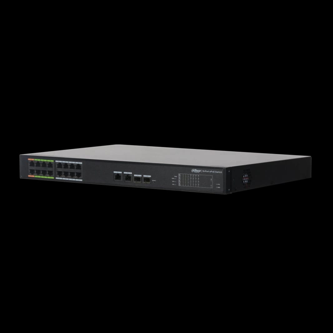 Dahua DH-LR2218-16ET-240 16-Port PoE Switch with 8-Port ePoE