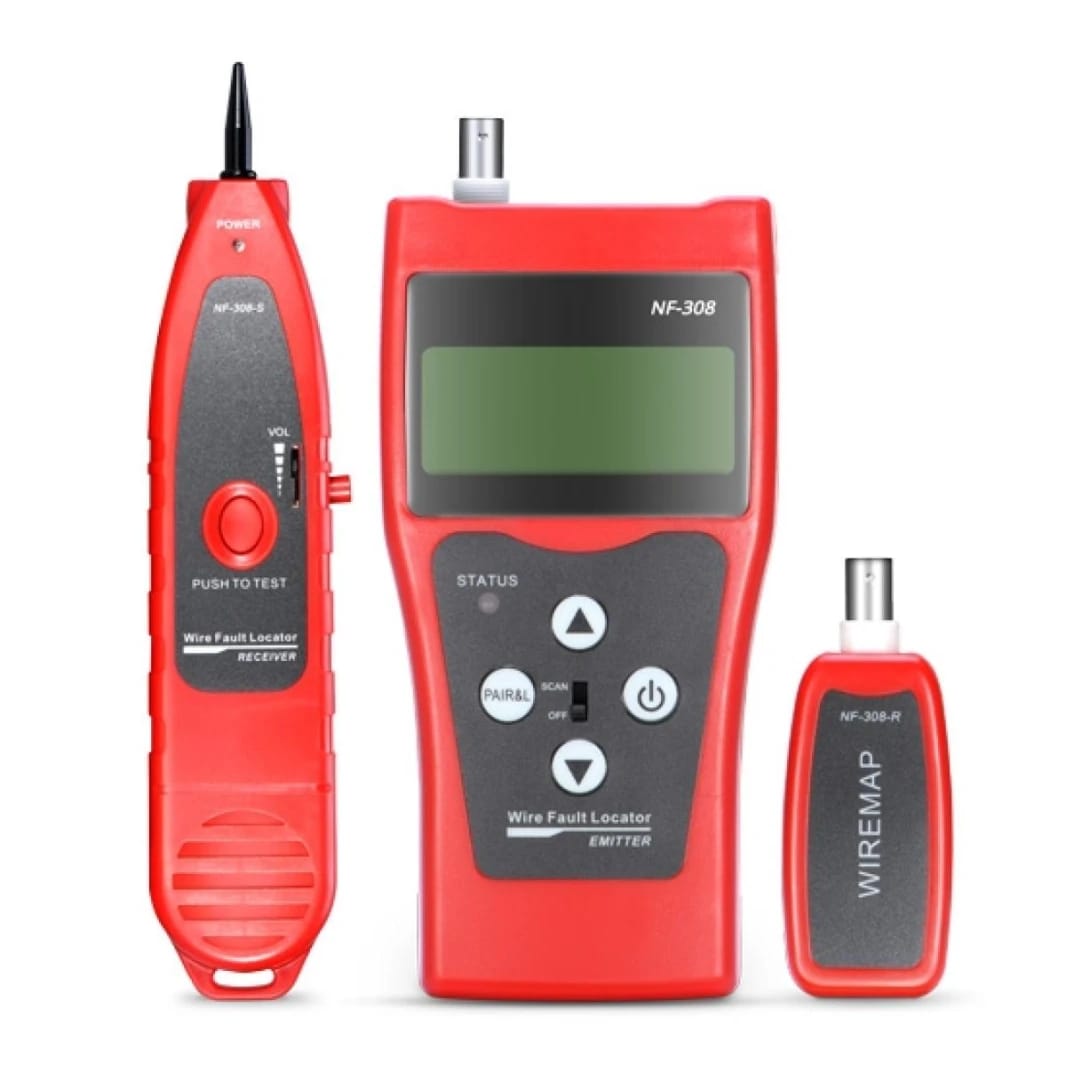Network NF-308 Telephone Audio Cable Length Tester Remote Identifier