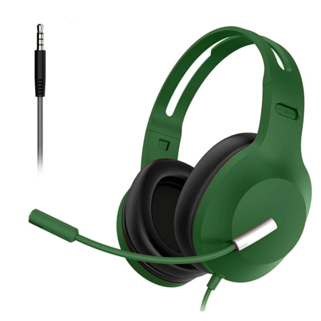 GM2003 Gaming Headset with mic 3.5mm -Army Green