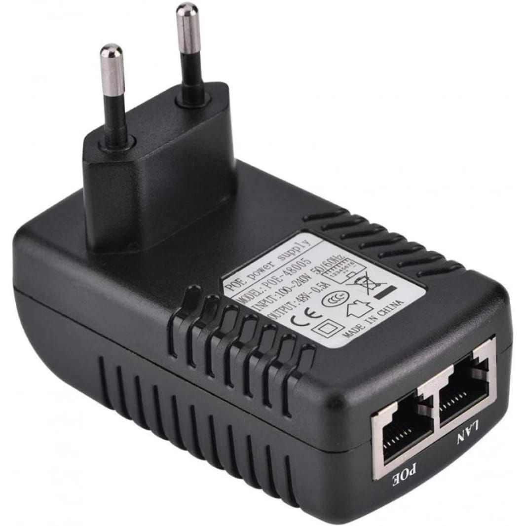 PoE Injector Adapter 48V/0.5A