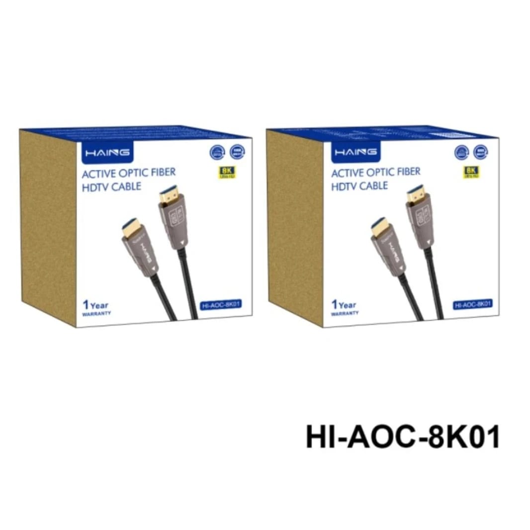 HAING HD8K01 8K High Speed HDTV HDMI 2.1 Cable with Ethernet 10M