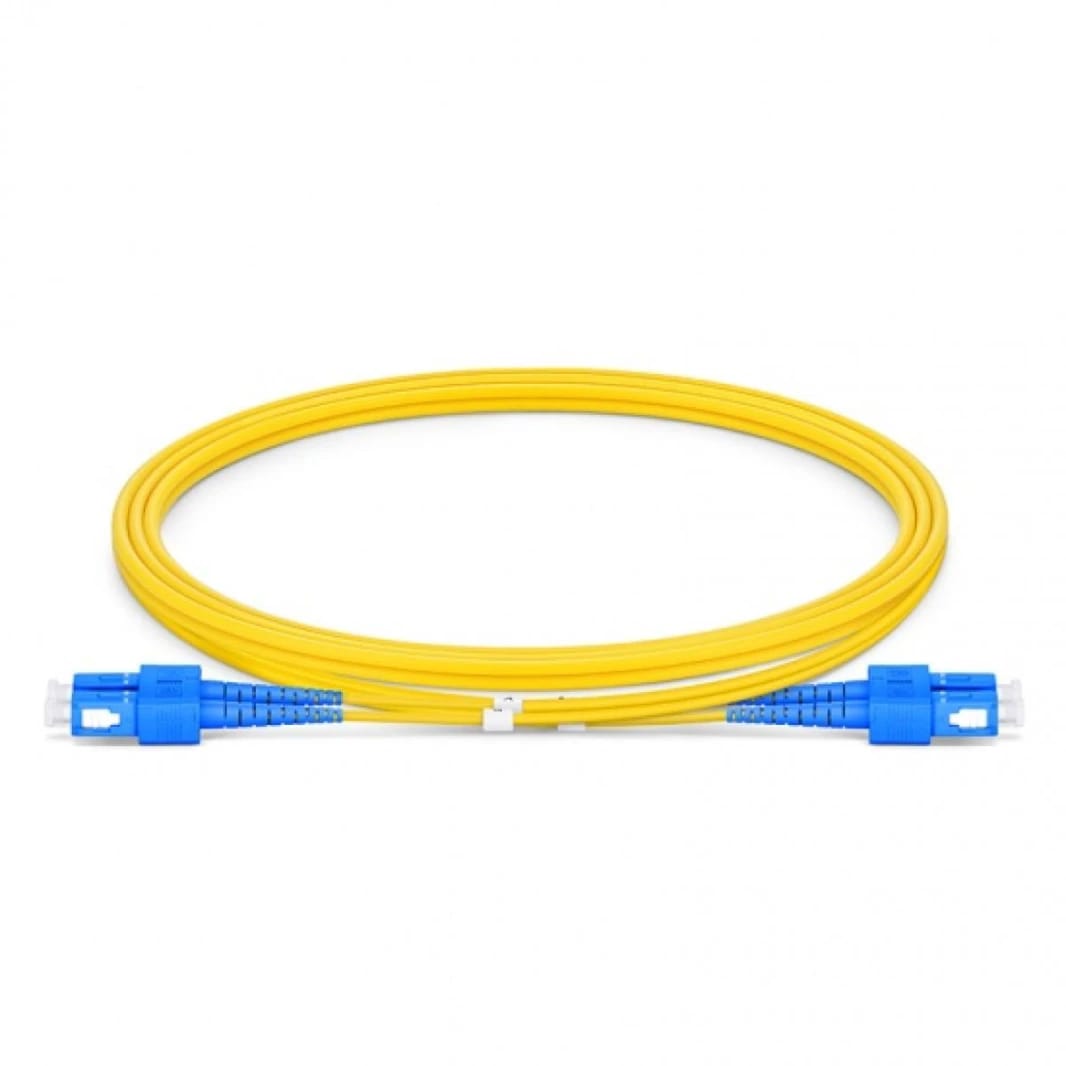 SC-SC Singlemode Fiber Patch Cord Duplex- 1M