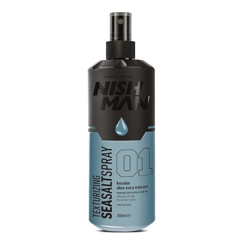 NISH MAN SEA SALT SPRAY 200ML