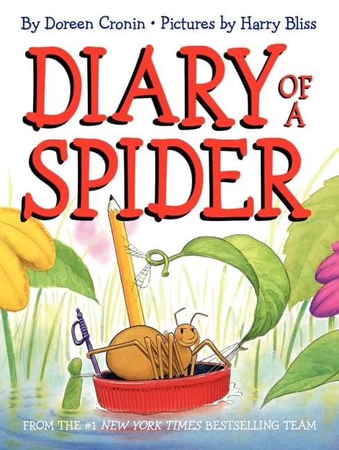 Doreen Cronin's 'Diary of a Spider': A Hilarious Look into an Arachnid's Everyday Life