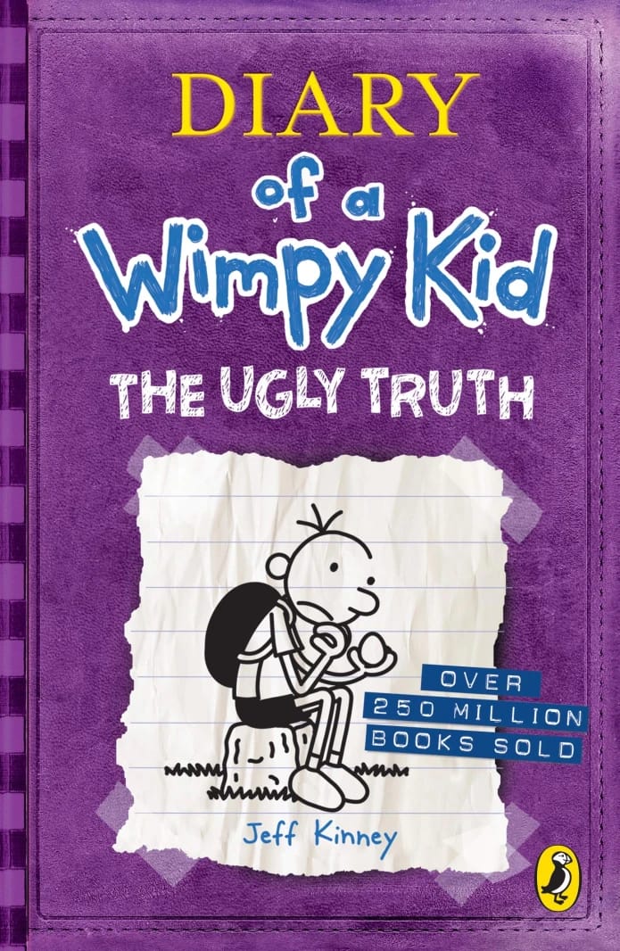 Jeff Kinney's "Ugly Truth" Reveals Greg Heffley's Awkward Journey Through Adolescent Realities in Middle School.