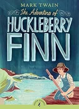 Mark Twain's Enduring American Classic: The Adventures of Huckleberry Finn, a Tale of Freedom and Morality.