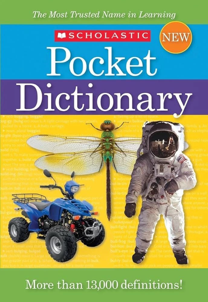 المعجم المدرسي الإنجليزي-الإنجليزي للجيب من قبل Scholastic Inc. - دليل مرجعي شامل