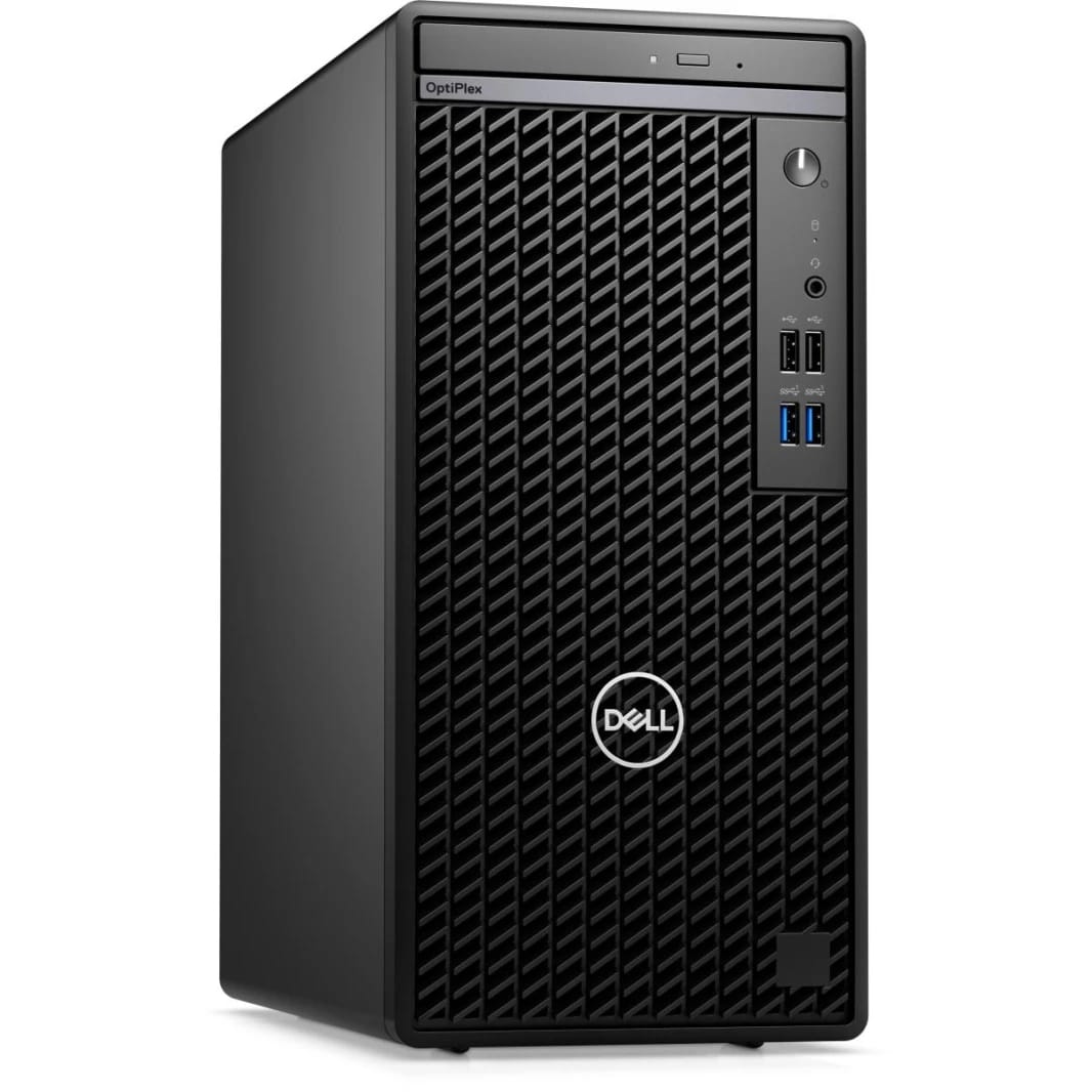 Dell OptiPlex Tower 7010 Business Desktop 13th Gen Intel Core i7-13700, 4GB DDR4 Memory, 512GB M.2 PCIe NVME SSD, w/ DVD, Internal Speaker & 180W Bronze Power Supply