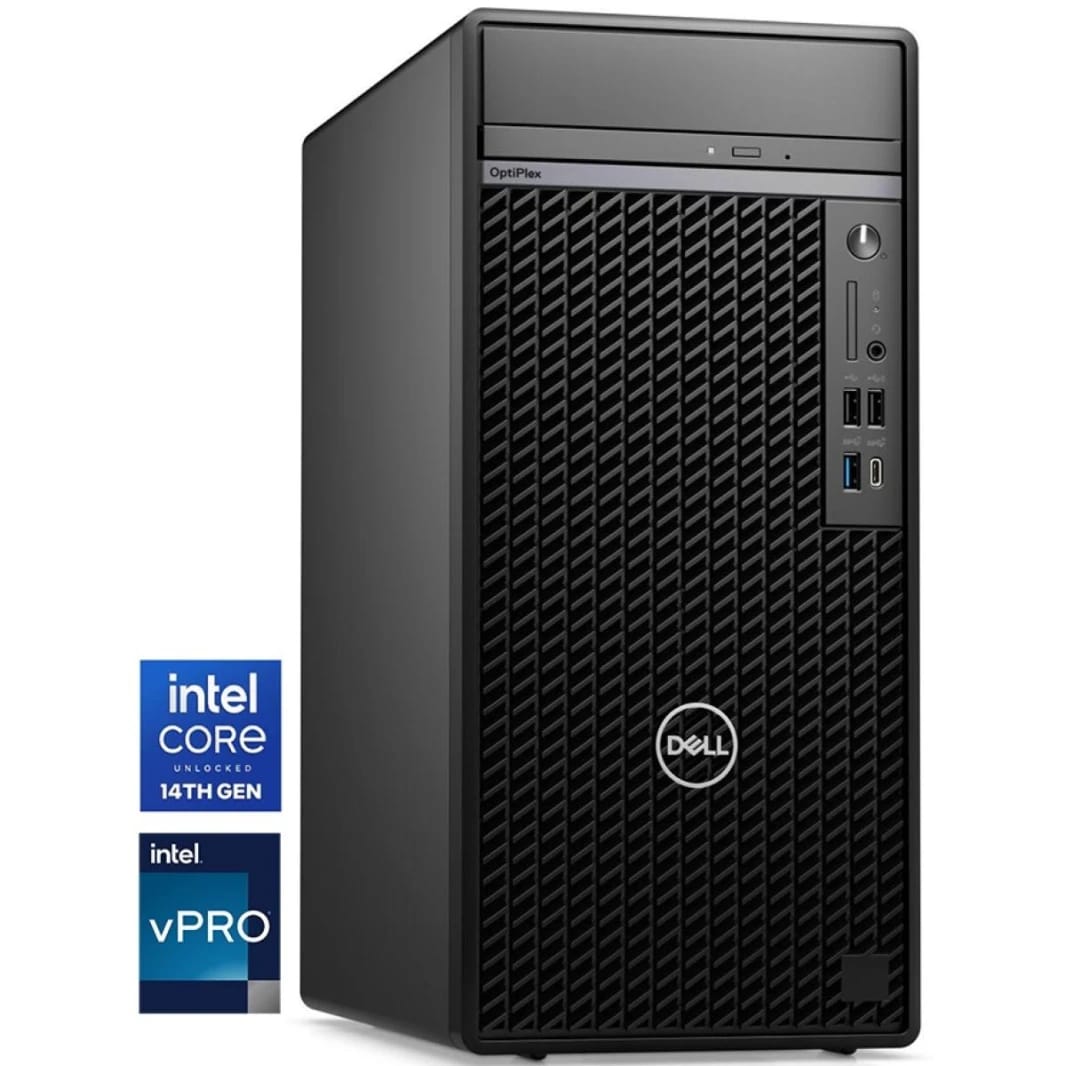 Dell OptiPlex Tower Plus 7020 Business Desktop 14th Gen Intel Core i7-14700 vPro, 8GB DDR5 Memory, 512GB M.2 PCIe NVME SSD, w/ Internal Speaker & 260W Bronze Power Supply,