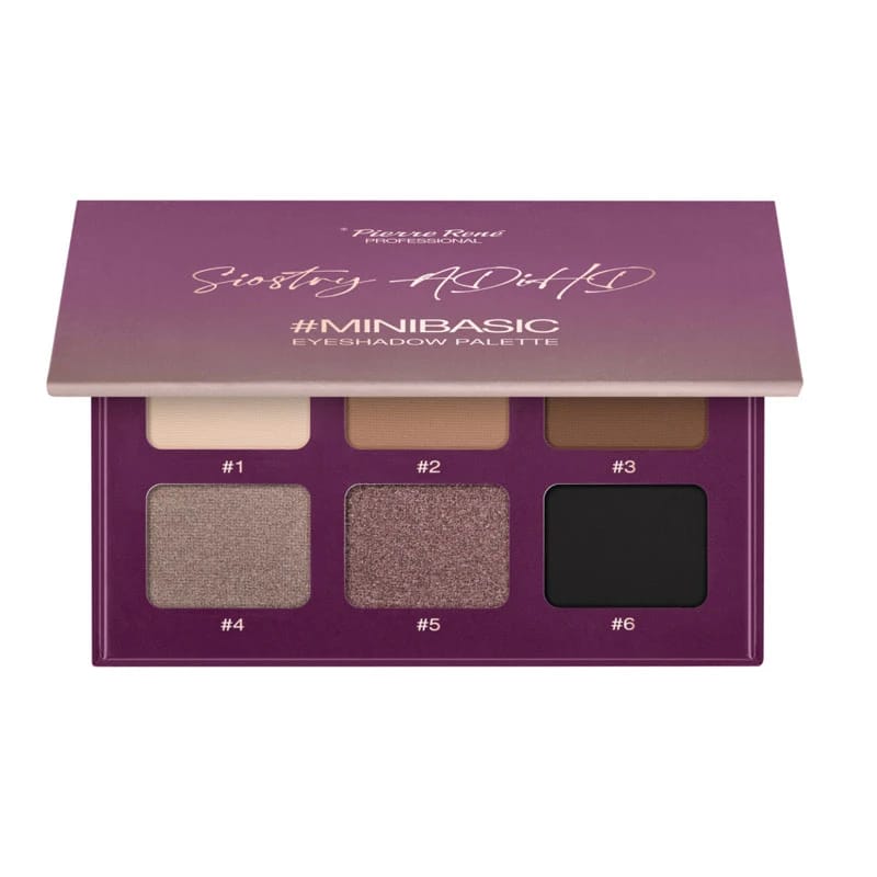 PIERRERENE Mini Basic Eyeshadow Palette by Siostry ADIHD