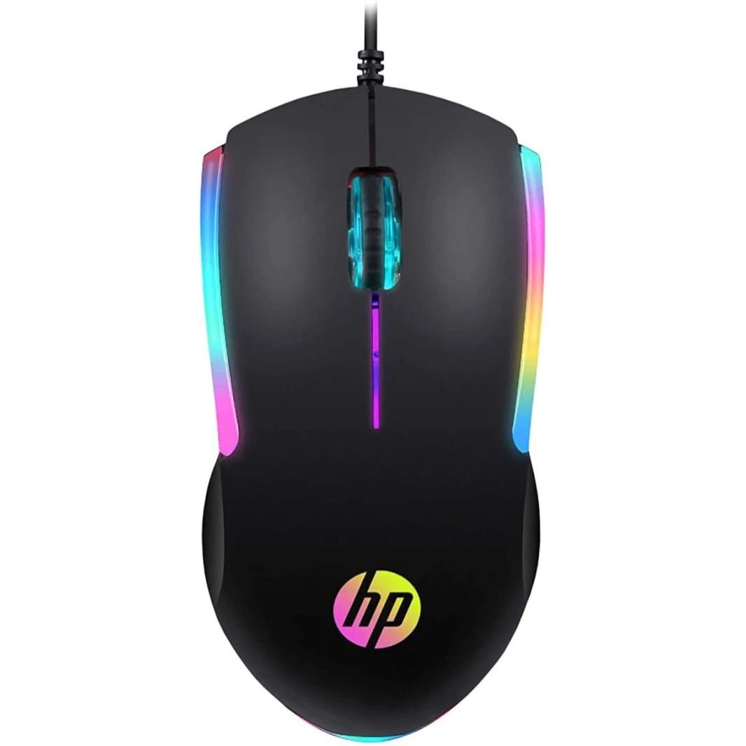HP M160 Wired USB Optimum Performance RGB Gaming Mouse W/ Optical Sensor, 1000 DPI,