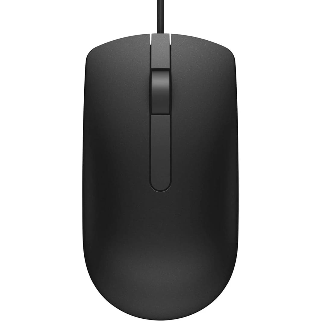 Dell MS116 Optical USB WIred Mouse 1000Dpi -Black