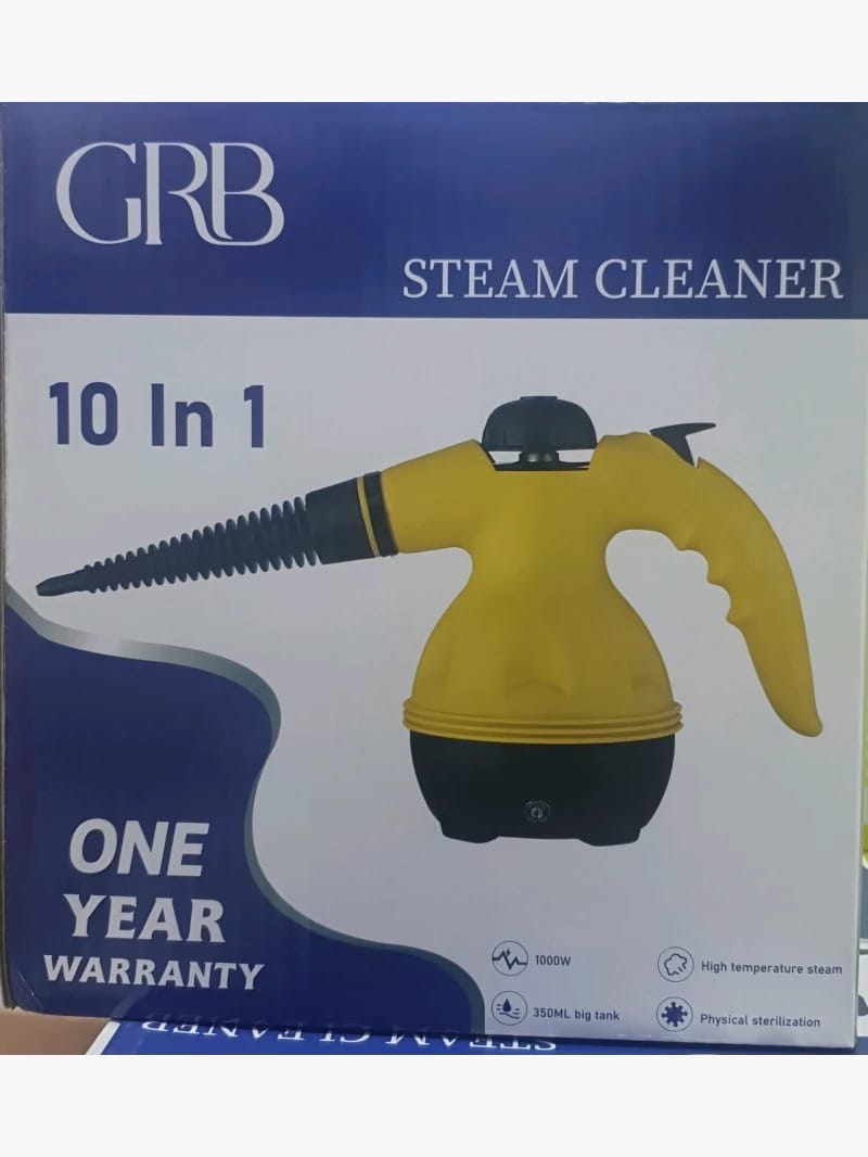 منظف بخار متعدد الوظائف GRB، تصميم مدمج، مثالي لتنظيف المنازل والمكاتب وإزالة البكتيريا والعوامل اليومية الضارة