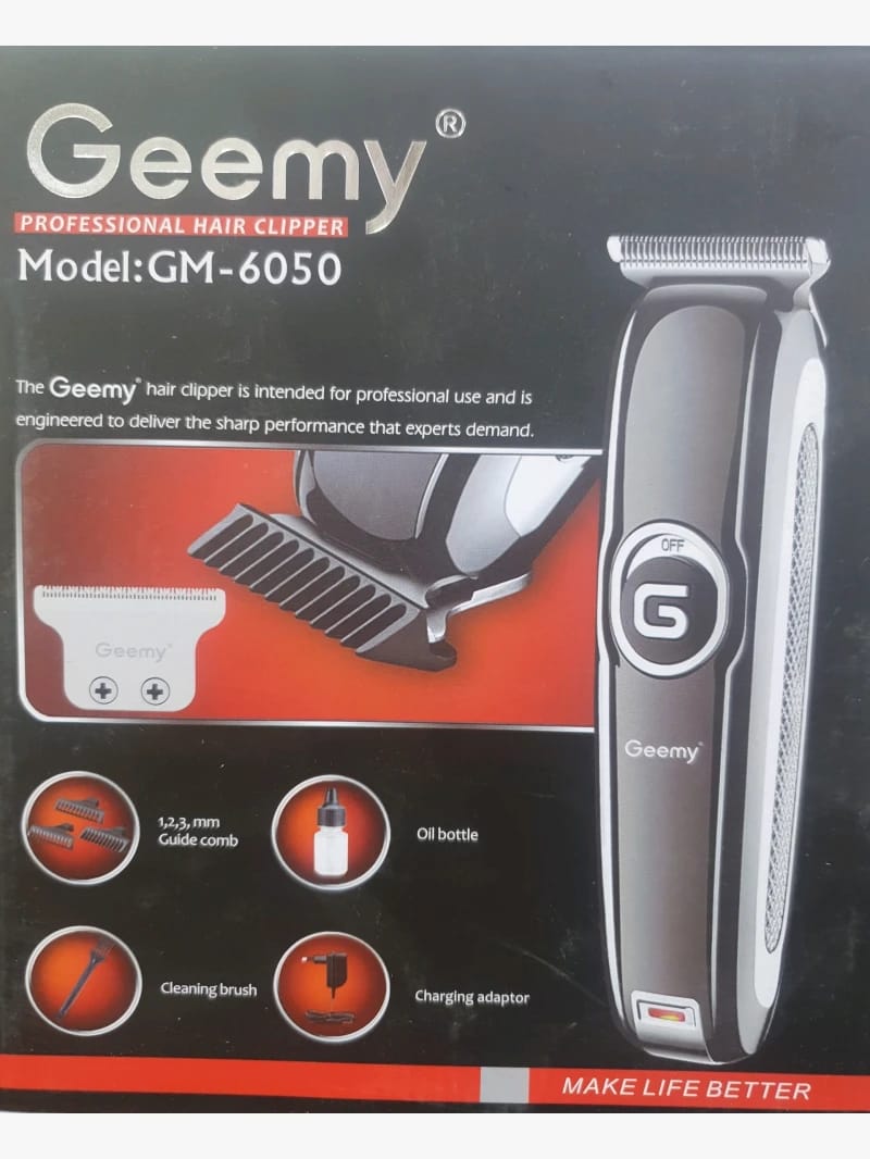 ماكينة حلاقة كهربائية احترافية من جييمي موديل GM-6050 لأفضل أداء للمحترفين والصالونات المنزلية