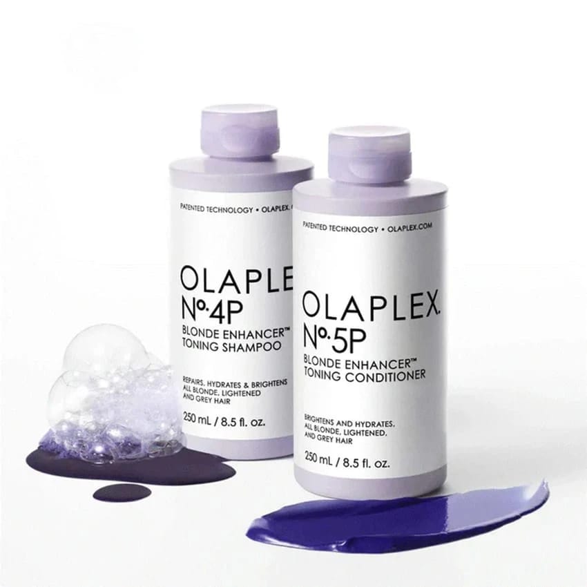 Olaplex N°.4P & N°.5P Blonde Enhancer Toning Duo Silver Sham