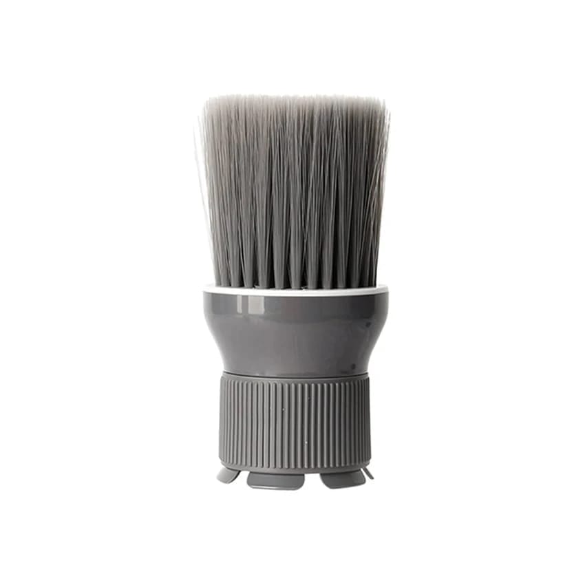 Hair Cutting Neck Duster Brush Works with Blow Dryer Barber