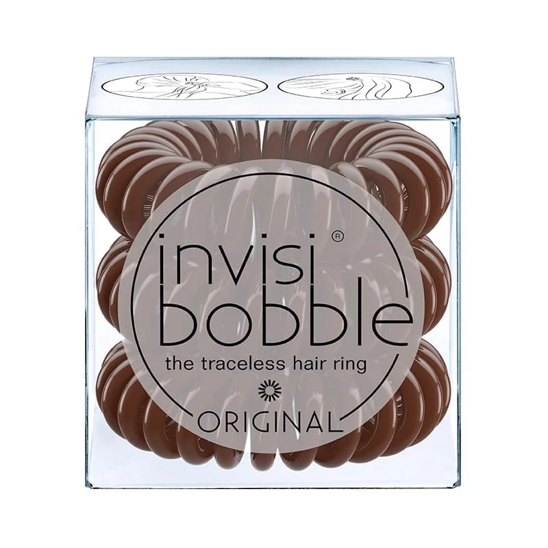 INVISIBOBBLE BROWN – 3 PCS.