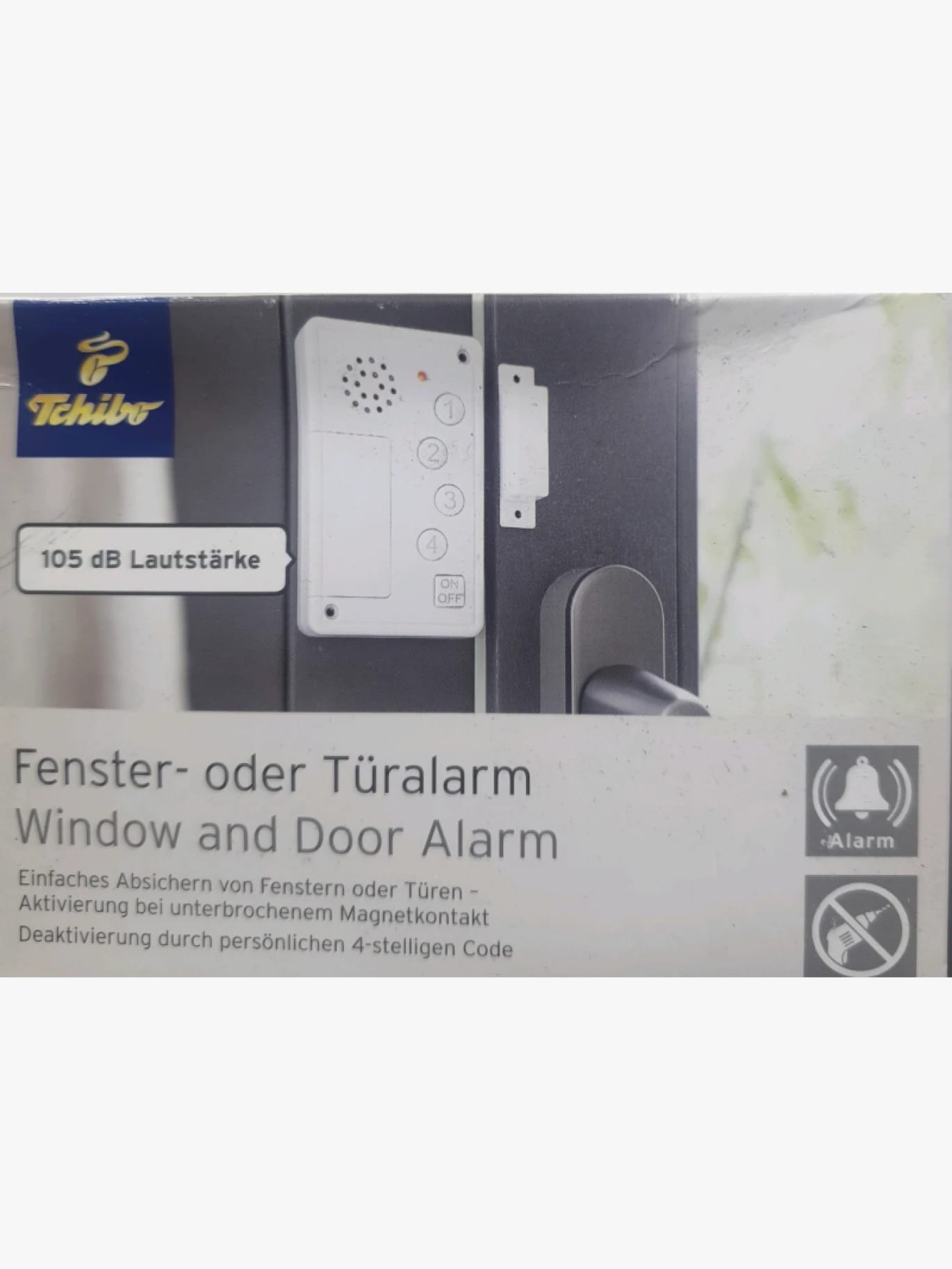جهاز إنذار نوافذ وأبواب العلامة التجارية تيشبو بتصميم عملي وآمن مناسب للمنازل، المكاتب، والشقق لحماية النوافذ والأبواب. مصمم خصيصاً لأولئك الذين يرغبون في حماية منازلهم بشكل فوري وفعّال.