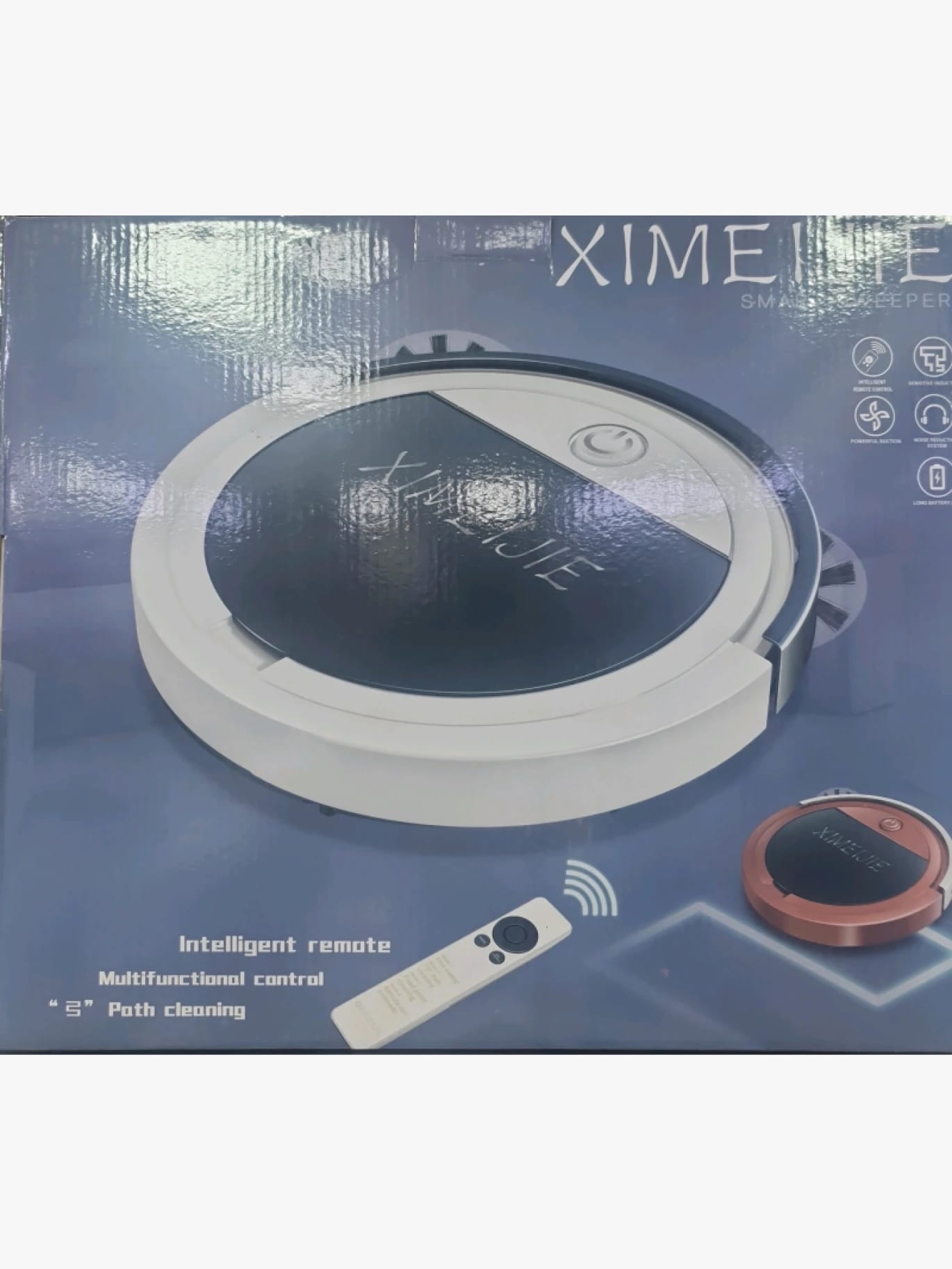 XIMEIJIE Smart Robot Vacuum Cleaner, Modern Design for Home Use, Perfect Effortless Cleaning, Ideal for Houses and Apartments.