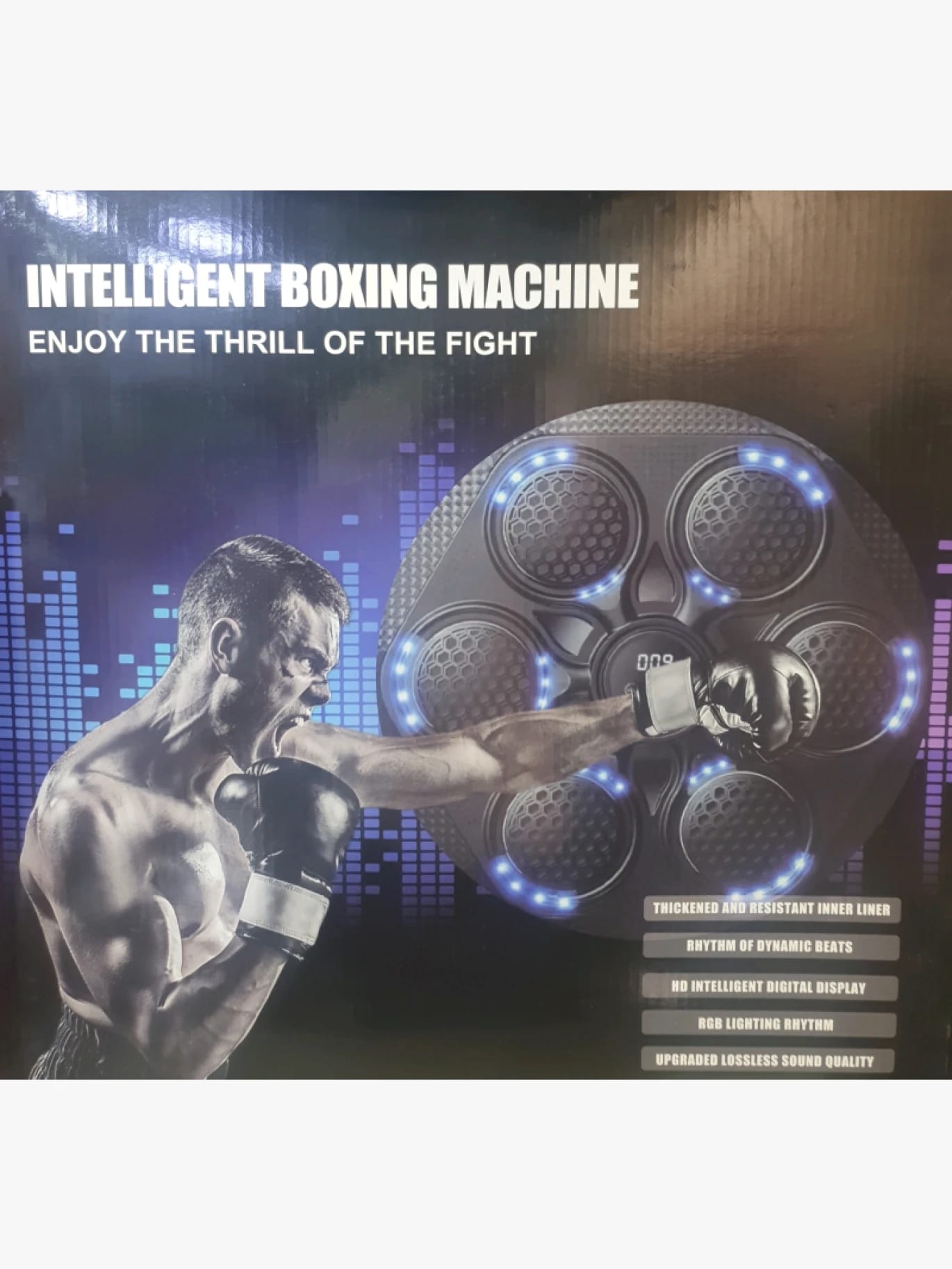 Intelligent Boxing Machine with Innovative Design for Professional Athletes and Fitness Enthusiasts, High Performance and Advanced Features
