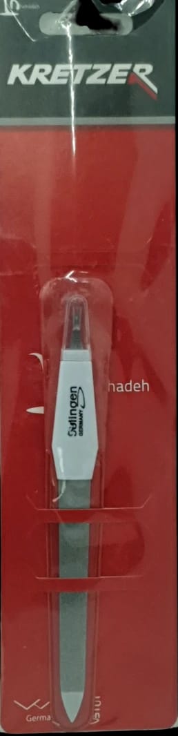 Kretzer High-Quality Nail File by Solingen with Premium Handle, Stylish Design for Personal and Professional Use, Perfect for Nail Care, Precision Results for Men and Women