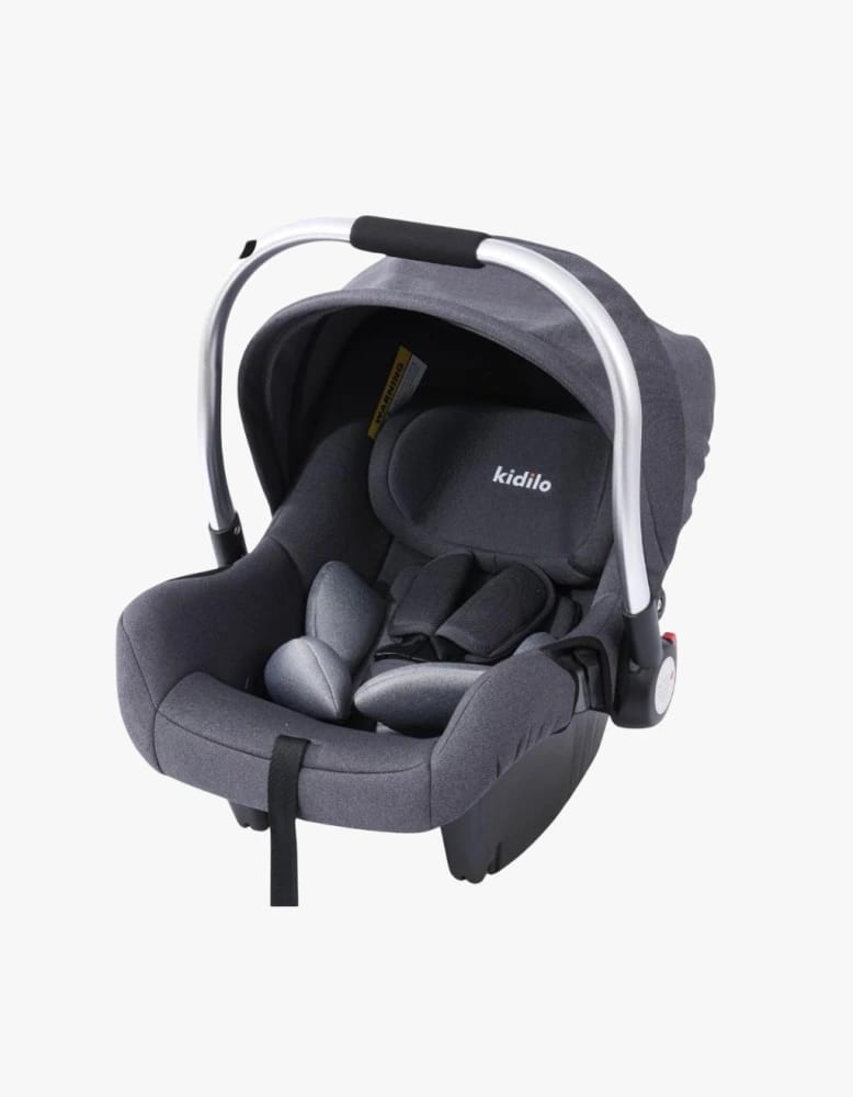 Kidilo Comfort Baby Car Seat, Luxurious Design Ideal for Infants and Newborns, Featuring Plush Padding and Strong Handle for Easy Transport, Ultimate Safety on the Go with Premium Materials.