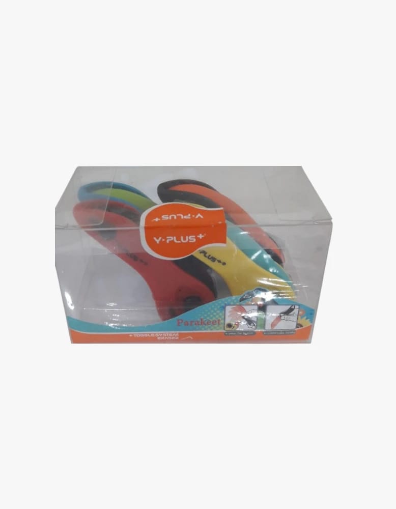 Y-Plus Multicolor Toggle System Parakeet Eraser for Correcting Mistakes with Artistic Design Perfect for Daily Use, Kids Games, and Imagination.