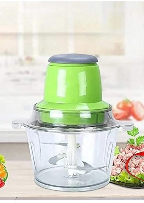 Multi Green Electric Grinder, Modern Design with Fan Blade, Perfect for Your Kitchen to Prepare a Variety of Dishes Quickly and Effectively