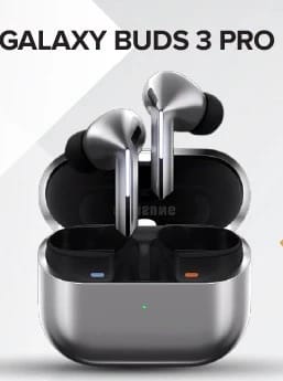Samsung Galaxy Buds 3 Pro Advanced Wireless Earbuds with Elegant and Comfortable Design for Tech-Savvy Users Focusing on Superior Sound Quality and All-Day Comfort, Exceptional Audio Experience.