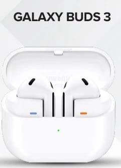 Advanced Galaxy Buds 3 Wireless Earphones with Sleek Design and Immersive Sound Experience for Music and Technology Enthusiasts.
