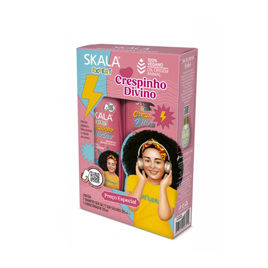 CRESPINHO DIVINO KIDS (SHAMPOO+ CONDITIONER)