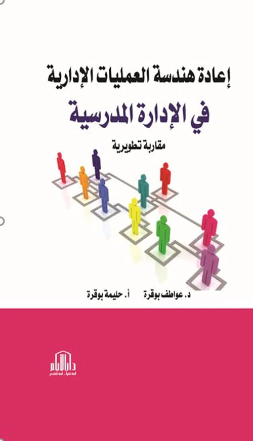 إعادة هندسة العمليات الإدارية في الإدارة المدرسية للدكتورة عواطف بوقرة والأستاذة حليمة يوقرة، 2020.